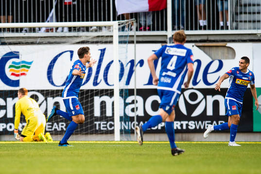 William Alibin Kurtovic of Sandefjord celebrates