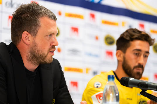 Elfsborgs manager Jimmy Thelin