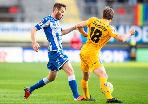 IFK Göteborgs Emil Salomonsson och Sirius Jesper Arvidsson