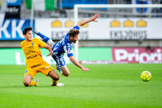 IFK Göteborgs Emil Salomonsson och Sirius Ian Sirelius