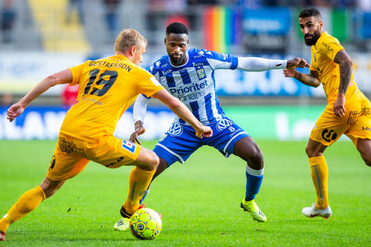 IFK Göteborgs Vajebah Kaliefah Sakor och Sirius Christer