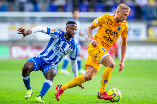 IFK Göteborgs Emil Salomonsson och Sirius Ian Sirelius