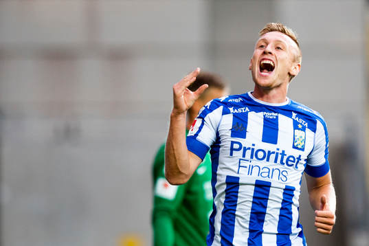 IFK Göteborgs Sebastian Ohlsson jublar