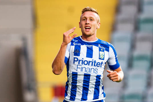 IFK Göteborgs Sebastian Ohlsson jublar