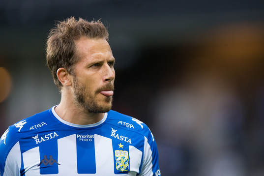 IFK Göteborgs Tobias Hysén deppar