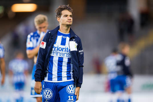 IFK Göteborgs Amin Affane deppar