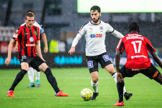 Brommapojkarnas Kristján Flóki Finnbogason och Örebros