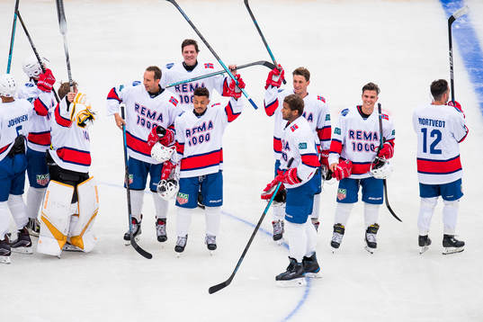 The Norwegian players