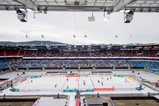 General interior view of Ullevaal Stadion