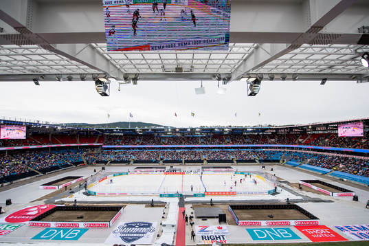 General interior view of Ullevaal Stadion