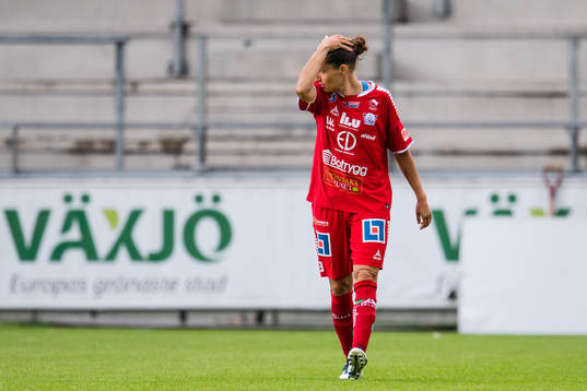 Linköpings Johanna Rasmussen deppar