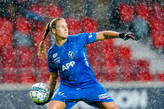 Växjös målvakt Katlynn Fraine