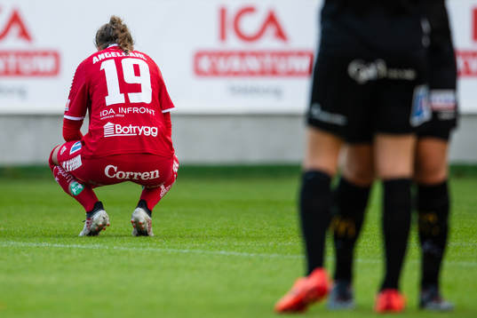 Linköpings Filippa Angeldal deppar