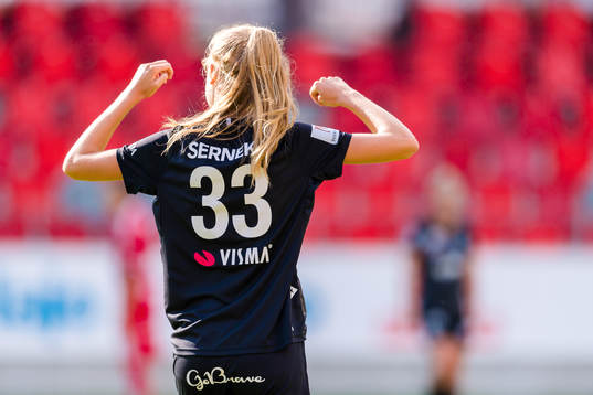 Växjös Elin Nilsson jublar