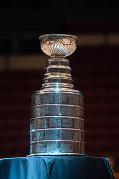 Stanley Cup-pokalen visas upp i Gavlerinken