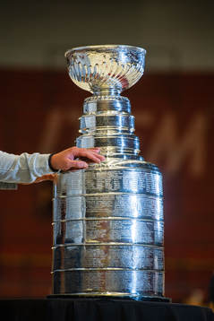Stanley Cup-pokalen visas upp i Gavlerinken
