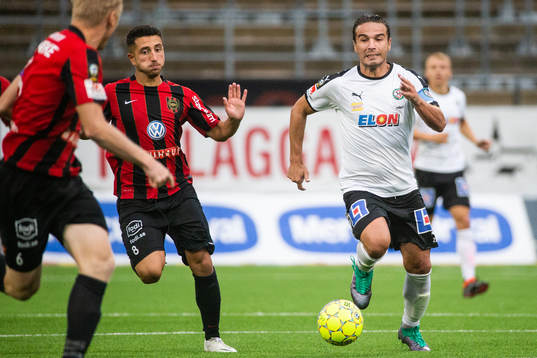 Brommapojkarnas Moustafa Zeidan och Örebros Nordin Gerzic