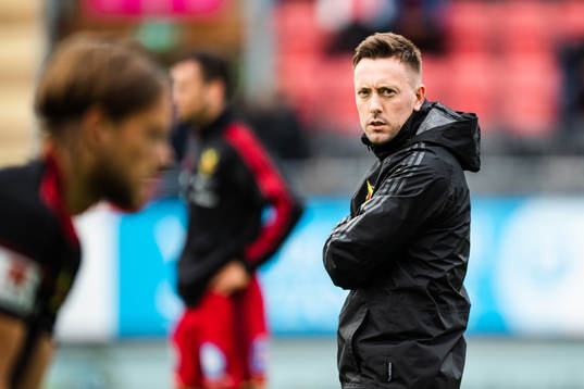 Östersunds tränare Ian Burchnall