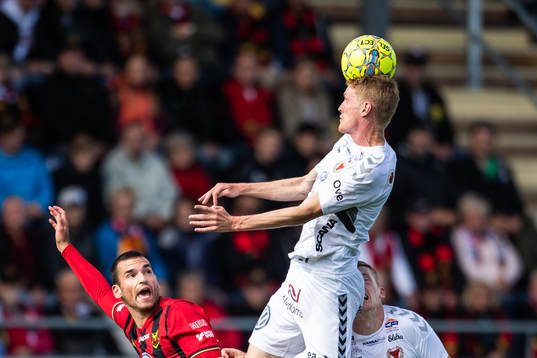 Östersunds Dino Islamovic och Viktor Elm samt Tobias
