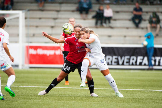 Limhamn Bunkeflos Elisa Lang Nilsson och Rosengårds Hanna