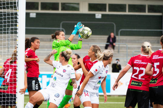 Limhamn Bunkeflos målvakt Emma Lind