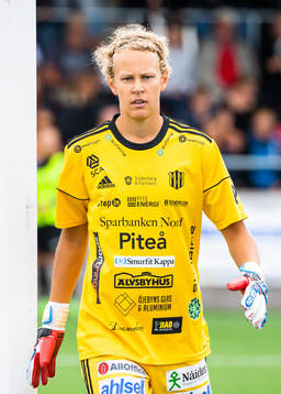 Piteås målvakt Cajsa Andersson