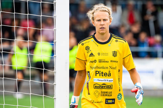 Piteås målvakt Cajsa Andersson