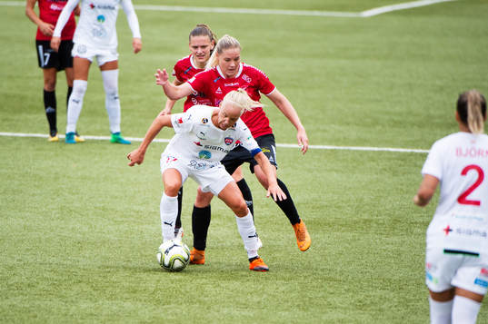 Limhamn Bunkeflos Rebecka Persson, Rakel Hönnudóttir och