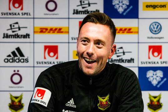 Östersunds tränare Ian Burchnall
