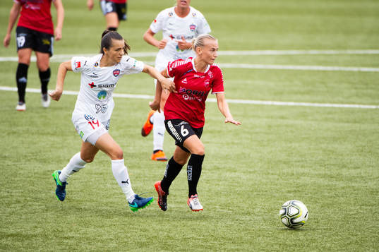 Rosengårds Iva Landeka och Limhamn Bunkeflos Sofia