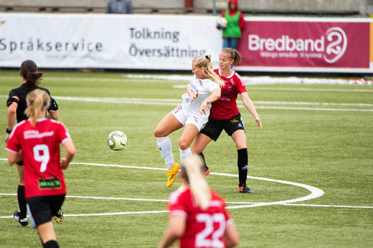 Rosengårds Lisa-Marie Utland och Limhamn Bunkeflos Olivia