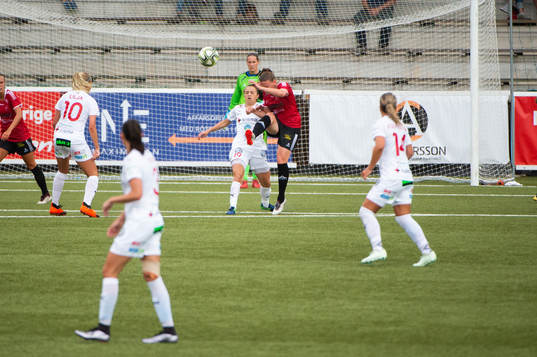 Rosengårds Iva Landeka och Limhamn Bunkeflos Rebecka