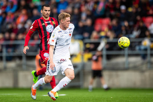 Kalmars Rasmus Elm och Östersunds Dino Islamovic