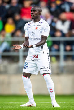 Kalmars Papa Alioune Diouf reagerar