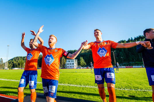 Kaj Ramsteijn, Fredrik Kjernmoen Carlsen and Holmbert Aron