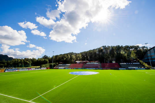General view of Åsane Idrettspark