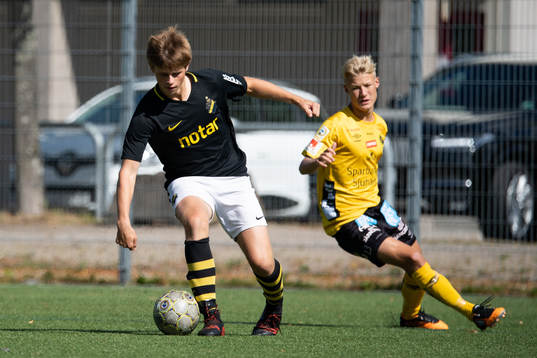 AIKs Liam Öhrberg och Elfsborgs Otto Vallentin