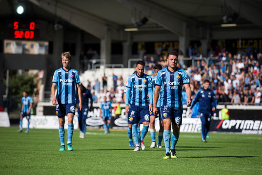 Djurgårdens Kerim Mrabti deppar
