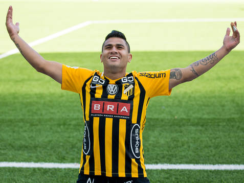 Häckens Paulinho jublar