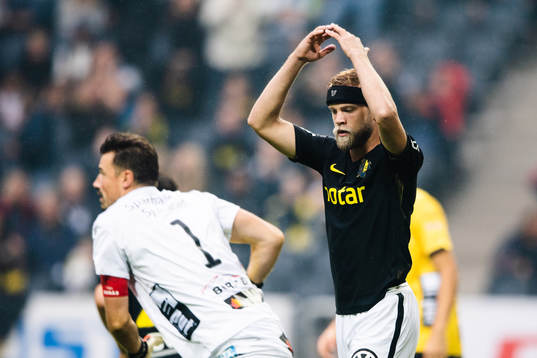 AIKs Daniel Sundgren deppar
