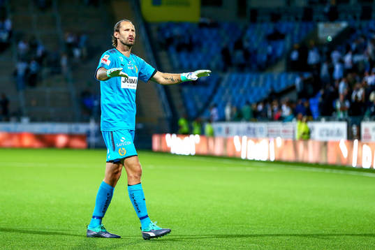 Hammarbys målvakt Johan Wiland