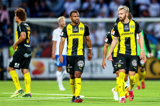 Hammarbys Serge-Junior Martinsson Ngouali och Simon