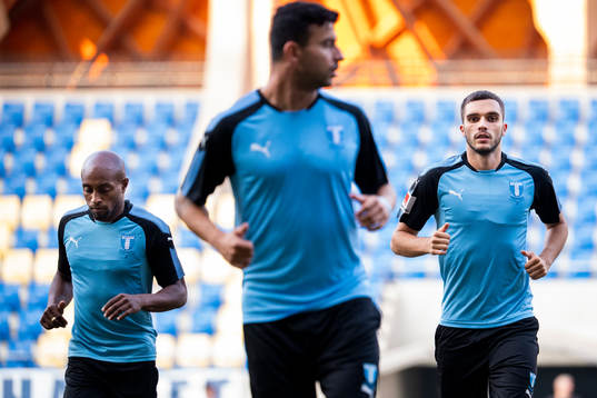 Fouad Bachirou, Behrang Safari and Egzon Binaku  of Malmö