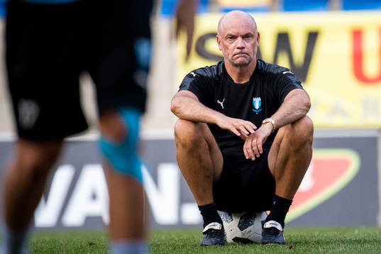 Head coach Uwe Rösler of Malmö FF
