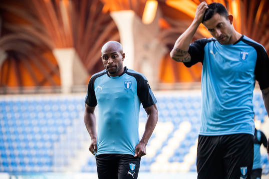 Fouad Bachirou and Behrang Safari Malmö FF