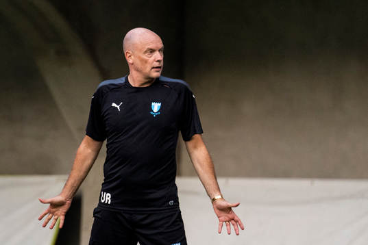 Head coach Uwe Rösler of Malmö FF
