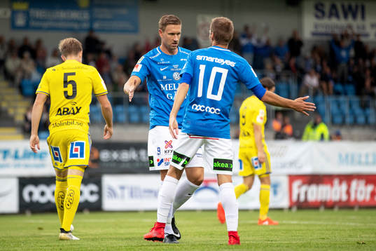 Trelleborgs Marcus Pode jublar
