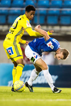 Sundsvalls Jonathan Morsay och Trelleborgs Robin Nilsson