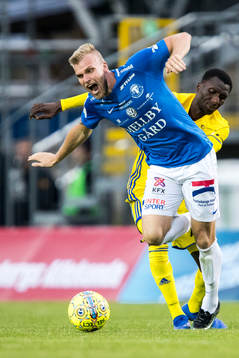 Trelleborgs Robin Nilsson och Sundsvalls Peter Wilson