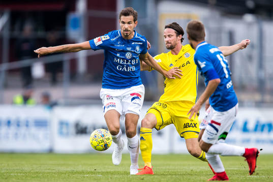 Trelleborgs Sebastian Ohlsson och Sundsvalls Linus Hallenius